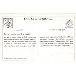 Bourg-en-Bresse - Reproduction Carte Ancienne Femme Bressane