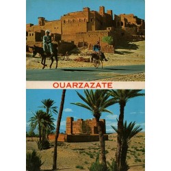 OUARZAZATE - La Kasbah dans la palemeraie