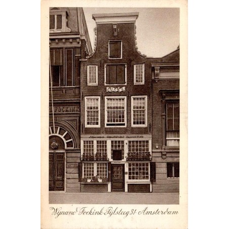 Carte postale ancienne Wynand Fockink Pijlsteeg Amsterdam distillerie historique