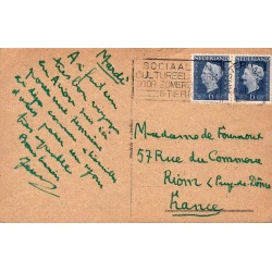 Amsterdam Dam Koninklijk Paleis carte postale ancienne