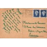 Amsterdam Dam Koninklijk Paleis carte postale ancienne
