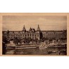 Carte postale ancienne Amsterdam Centraal Station gare centrale circulée 1952