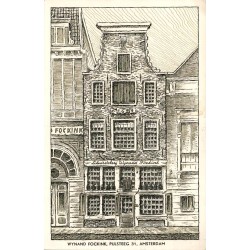 Carte postale Wynand Fockink Pijlsteeg 31 Amsterdam ancienne distillerie hollandaise