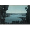 Carte postale ancienne Constantinople cimetière d’Eyoub et Corne d’Or circulée 1919