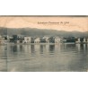 Carte postale ancienne Salonique panorama du quai circulée 1916 Benroubi Pesseh