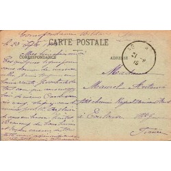 Salonique Cimetière Turc CPA Circulée 1918 Grèce
