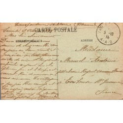 Salonique Mosquée Saint Paul CPA Circulée 1918 Grèce