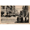 Carte postale ancienne Salonique place de la Liberté marins au premier plan circulée 1917
