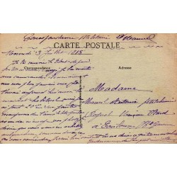 Corfou Achilleion Statue d’Achille CPA 1918 Ch Commas
