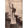 Carte postale ancienne Corfou Achilleion statue d’Achille circulée 1918 Ch Commas