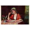 Carte postale ancienne E Deully Dois Je Le Dire illustration romantique TAPINA Paris