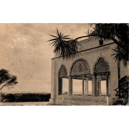 Tunis La Koubba du Belvédère Tunisie carte postale ancienne circulée