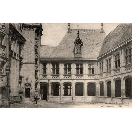 55 - BOURGES - Palais Jacques Cœur - Les Arcades -- LL