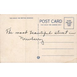 Newberry Calhoun Street Caroline du Sud Carte Postale Ancienne CPA Circulée
