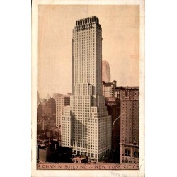 Chanin Building New York City gratte-ciel Art Déco carte postale ancienne Manhattan