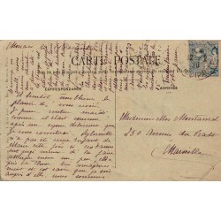 Monaco Pensionnat des Dames de Saint-Maur Le Massif des Palmiers Carte Postale Ancienne CPA