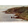 Guernsey Moulin Huet and Saints Bay carte postale ancienne Photochrom Co