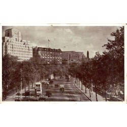 The Embankment London carte postale ancienne Oilette Raphael Tuck et Sons