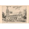 Carte postale ancienne Llandaff Cathedral Cardiff éditée par Williams Lewis non circulée