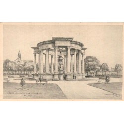 Carte postale ancienne Welsh National Memorial Cardiff éditée par Williams Mewis non circulée