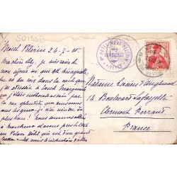 Chillon Château de Chillon Suisse Carte Postale Ancienne CPA Circulée 1910