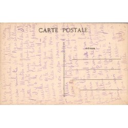 Carte postale ancienne Neuvic Corrèze bois statue Pennacorn