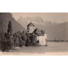 Carte postale ancienne Chillon et la Dent du Midi Suisse série J.J. 8F Jullien Frères Genève