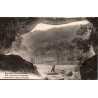 Carte postale ancienne Bassin du Doubs Grotte du Roi de Prusse frontière franco-suisse éditée par CIB
