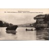 Carte postale ancienne Entrée des Bassins du Doubs Rocher de la Casquette et Table d’Hercule numéro 839