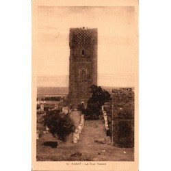Rabat Tour Hassan Maroc carte postale ancienne CPA Librairie Moderne numéro 14
