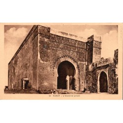 Rabat ancienne prison des Oudaïas Maroc carte postale ancienne CPA Librairie Moderne numéro 34