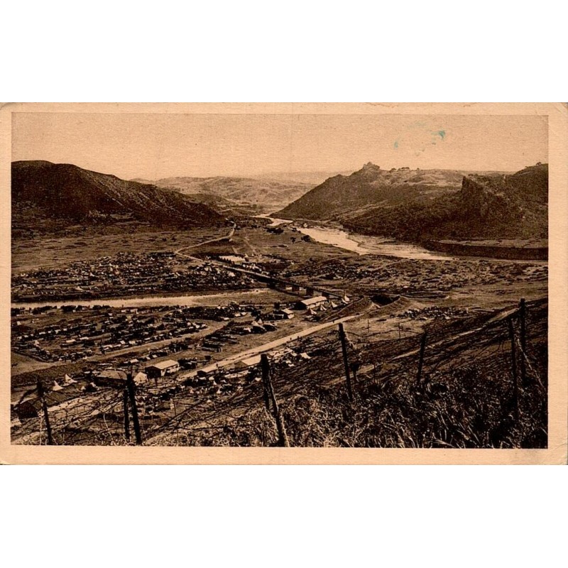 Aïn Aïcha et Ouergha Maroc carte postale ancienne CPA guerre du Maroc base militaire série 1