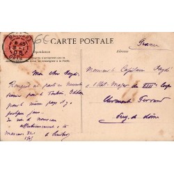 Désert Méhariste Sahara Algérie Carte Postale Ancienne CPA Circulée 1905