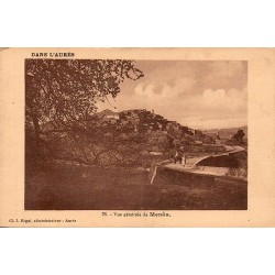 Carte postale ancienne Menâa vue générale Aurès Algérie CPA Cl J Rigal