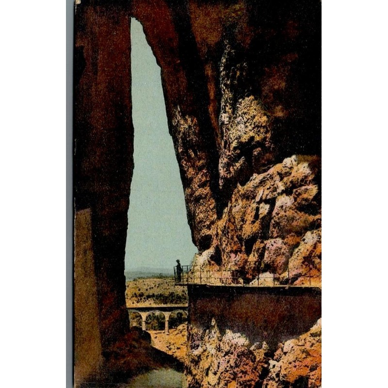 Constantine Sortie des Gorges du Rhummel Algérie Carte Postale Ancienne CPA Édition La Cigogne 942