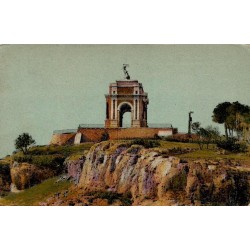 Carte postale ancienne Constantine Monument aux Morts et son Rocher Algérie CPA ND Phot série 917