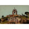 Carte postale ancienne Constantine Monument aux Morts et son Rocher Algérie CPA ND Phot série 917
