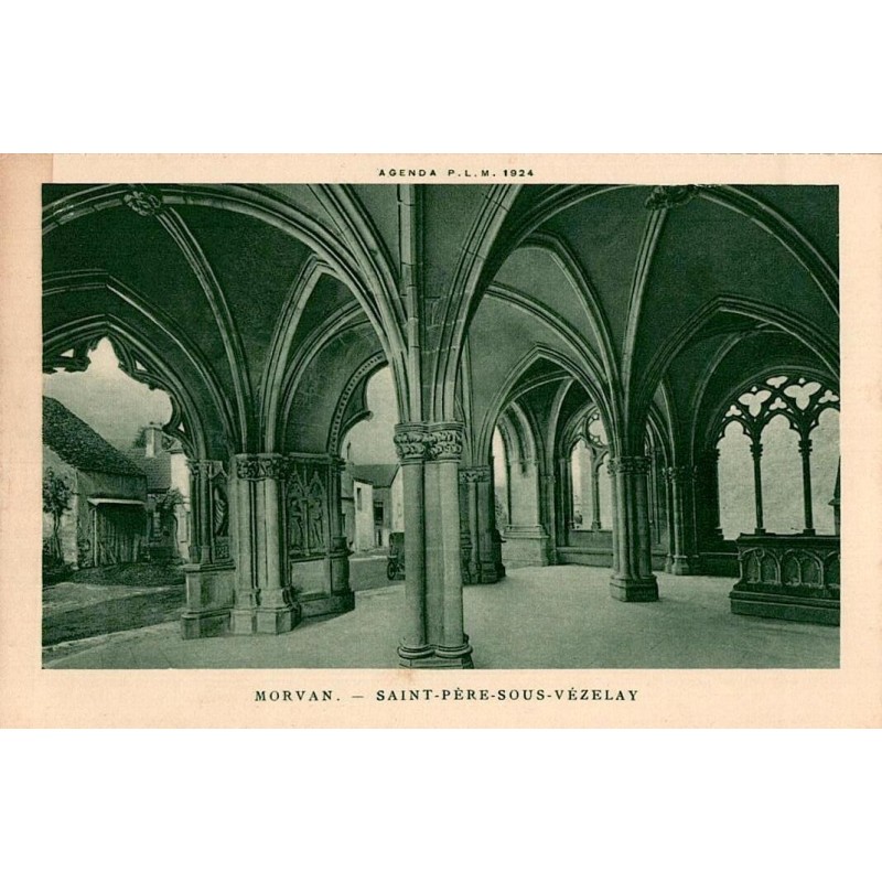 Carte postale ancienne de Saint-Père-sous-Vézelay village Morvan paysages