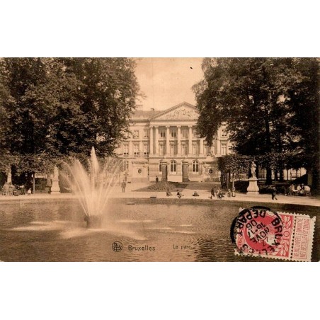 Carte postale ancienne Bruxelles Le Parc Belgique CPA Neurdein