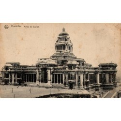 Carte postale ancienne Bruxelles Palais de Justice Belgique CPA Neurdein