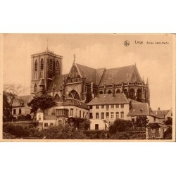 Carte postale ancienne Liège Église Saint-Martin Belgique CPA Neurdein