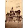 Carte postale ancienne de Namur montrant la Cathédrale Saint-Aubain, circulée en 1937, éditée par Ém. Trill Bruxelles.