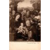 Carte postale ancienne reproduisant L'Adoration des Mages de Bernard van Orley et Joachim Patinier au Musée Royal d'Anvers.