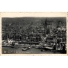 Carte postale semi-moderne circulée en 1956 montrant une vue aérienne de la rade et du port d'Anvers en Belgique.