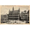 Carte postale semi-moderne Bruxelles Grand-Place Maison du Roi Marché aux fleurs CPSM 151