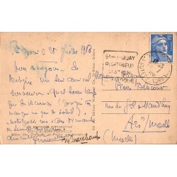 Carte postale ancienne Saint-Quay-Portrieux grève des Châtelets pointe du Sémaphore