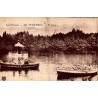 Carte postale ancienne Puigcerdà El Lago barques lac Catalogne Espagne