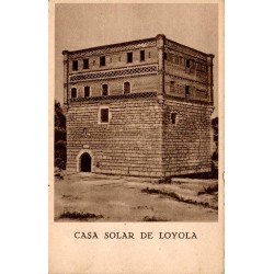 Casa Solar de Loyola maison natale Saint Ignace Espagne carte postale ancienne CPA