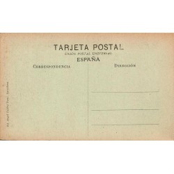 Barcelona Paseo de Colón Espagne Carte Postale Ancienne CPA A.T.V. 29 Monument Colomb