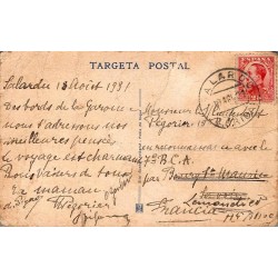 Vall d'Aran Port de la Bonaigua Espagne Carte Postale Ancienne CPA Circulée Refugi